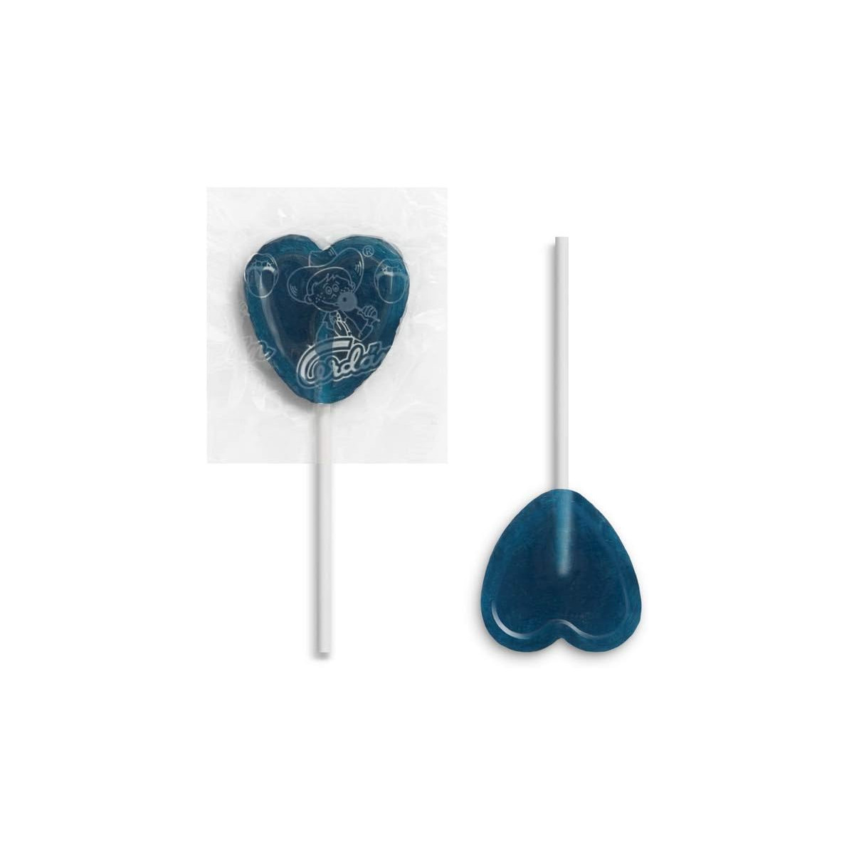 piruletas corazon azul grande 100uds cerdan para comprar en