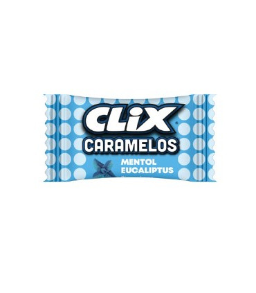 Caramelos Mentol Eucalipto Sin Azúcar CLIX 20 Paquetes