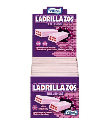 Ladrillazos Rellenos VIDAL 75 Unidades