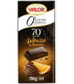 Chocolate Negro 70% Mousse de Naranja. 0% Azúcares Añadidos VALOR 150 GR