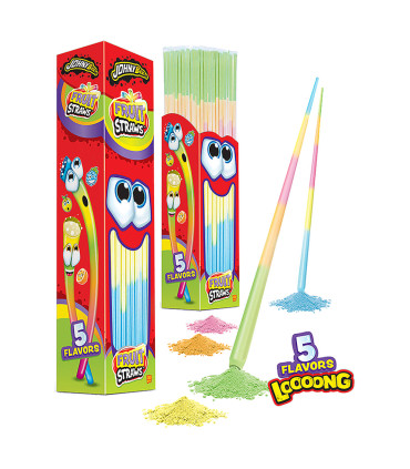 Super Cañitas Pica Pica 5 Sabores 150 Unidades Fruits Straws