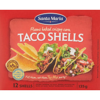 Shells Taco Concha Maíz SANTA MARIA 12 Unidades