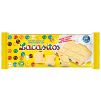 Tableta Lacasitos Chocolate Blanco 100 Gramos