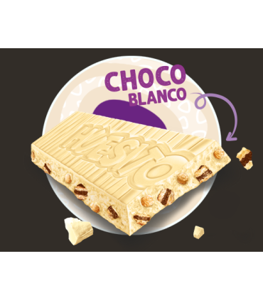 Tableta Chocolate Blanco HUESITOS 100 Gramos