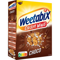 Cereales Crispy Minis Chocolate Chips  WEETABIX 500 Gramos