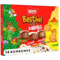 Nestlé JUNGLY Bombones Bestial Mix 197 Gramos