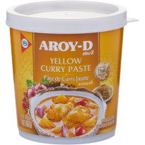 Pasta de Curry Amarillo AROY-D 400 Gramos