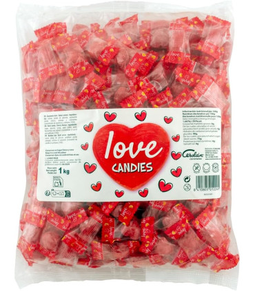 Caramelo Corazón LOVE CERDÁN 1000 Gramos