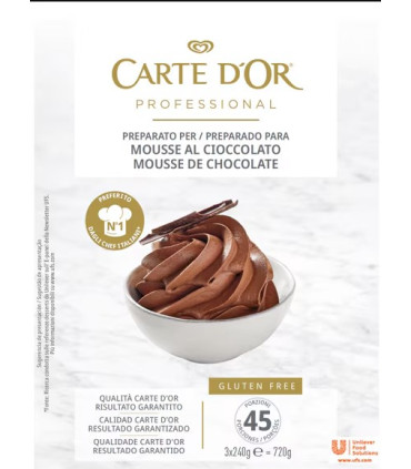 Mousse de Chocolate CARTE D´OR 720 Gramos