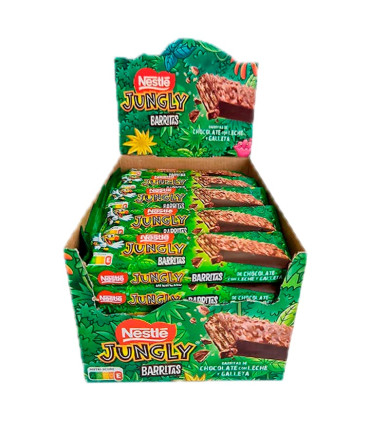 Nestle JUNGLY Barritas 30 Unidades