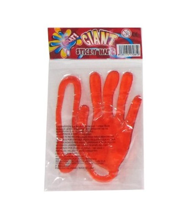 Giant Sticky Hand Mano Loca SWEET HAPPY 12 Unid