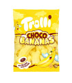 Choco Bananas Nubes Rellenas  TROLLI 150 Gramos