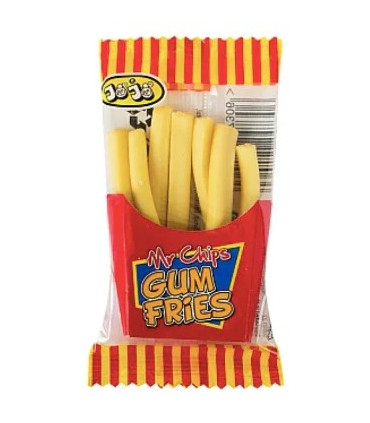 Gum Fries Bubble Gum Patatas Fritas Chicle BFC 12 Unidades