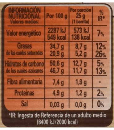 Chocolate Negro para Repostería NESTLÉ 250 Gr