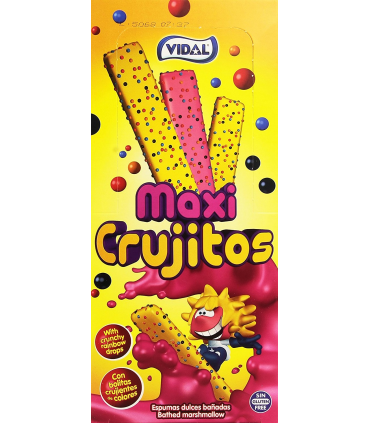 Maxi Crujitos Choco  VIDAL 75 Unid